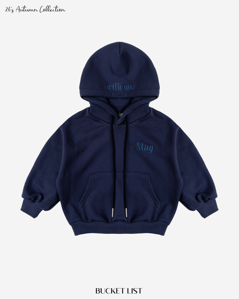 Little Foxx – Stay Embroidery Hoodie