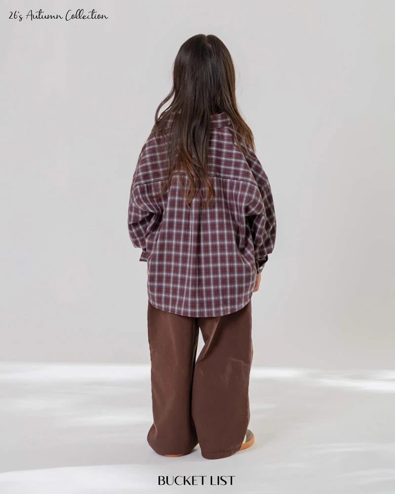 Little Foxx – Daddy Check Shirt