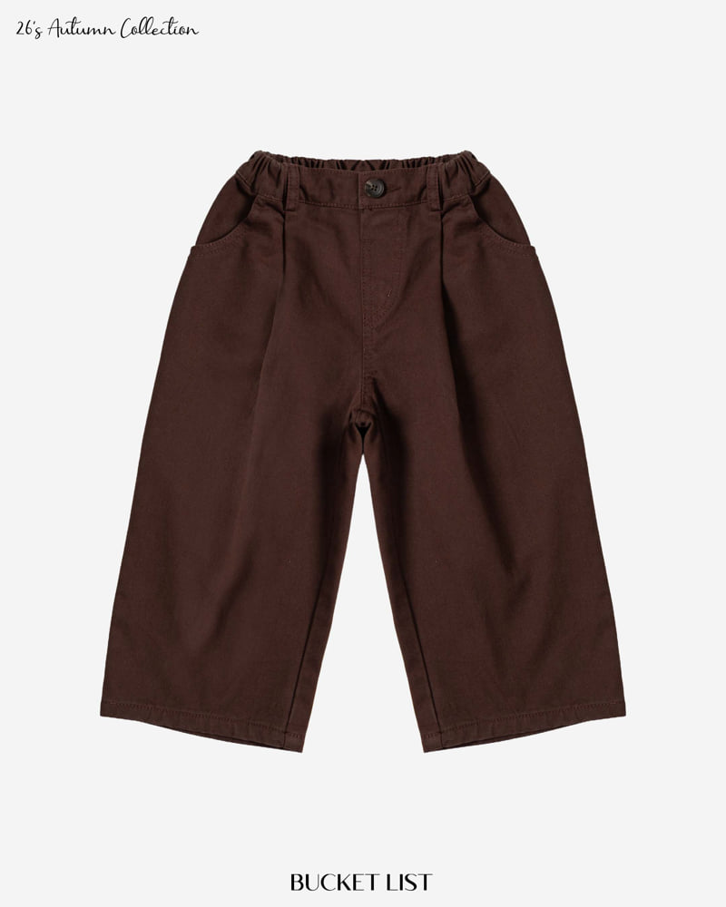 Little Foxx – Onetuck Cotton Pants