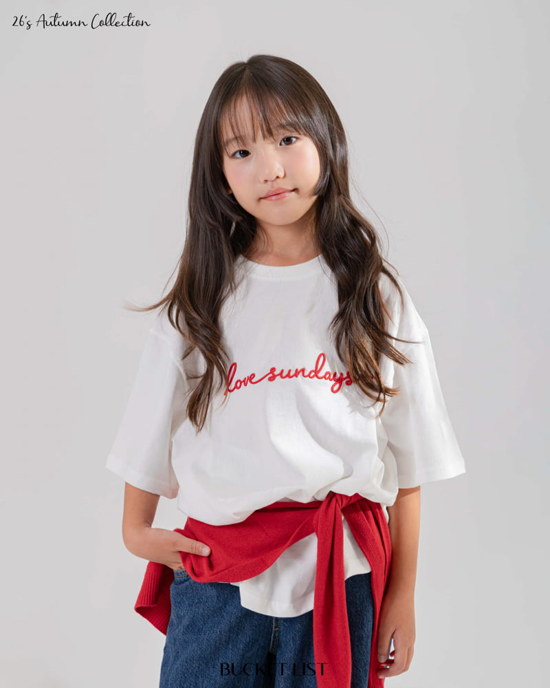 Little Foxx – Love Sunday Short Sleeved Tee