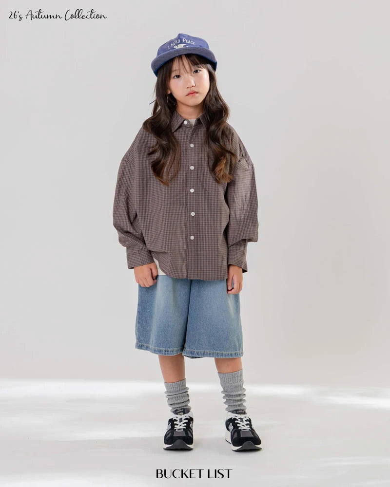Little Foxx – Smock Small Check Shirt