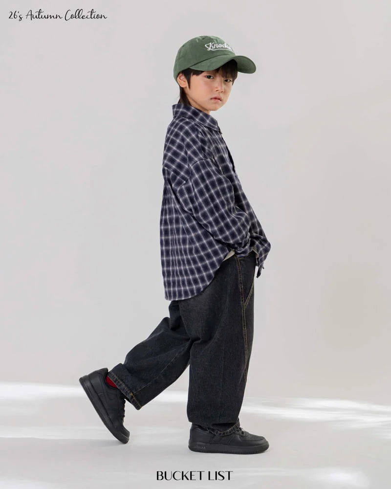 Little Foxx – Daddy Check Shirt