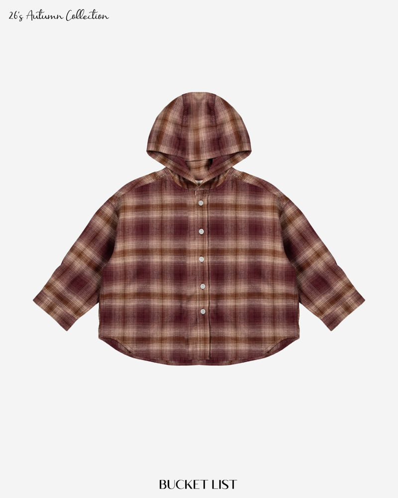 Little Foxx – Hood Check Shirt