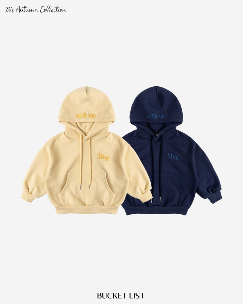 Little Foxx – Stay Embroidery Hoodie