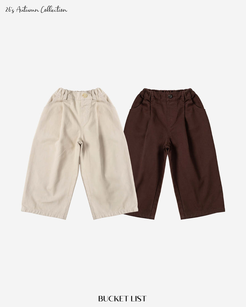 Little Foxx – Onetuck Cotton Pants