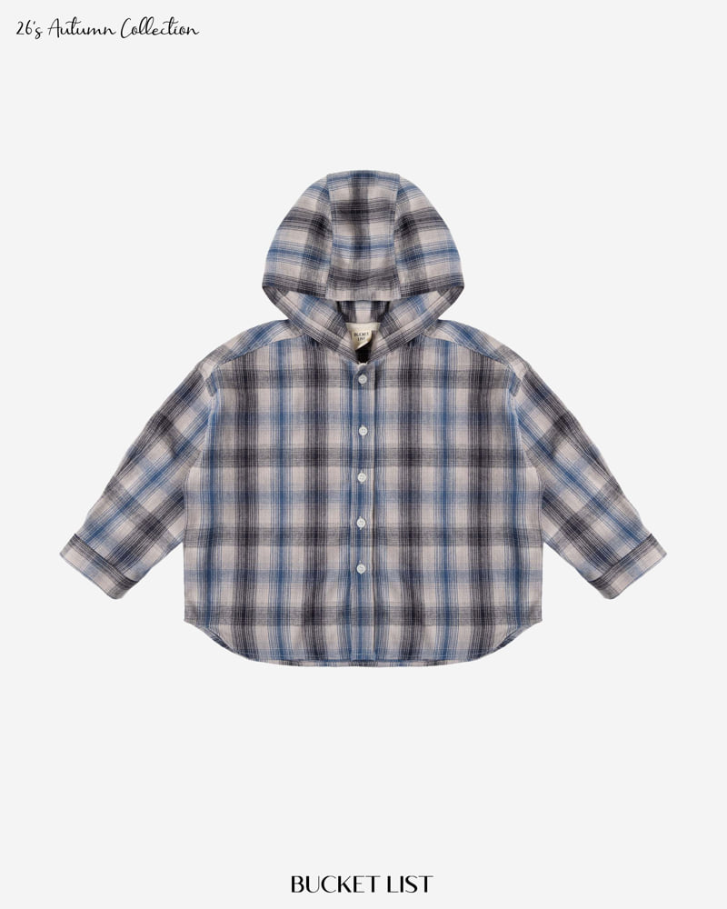 Little Foxx – Hood Check Shirt