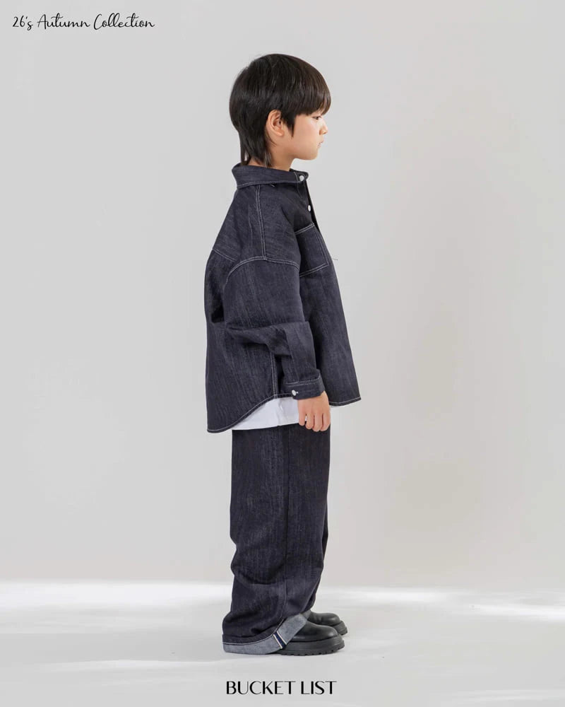 Little Foxx – Non Faded Roll-up Denim Pants