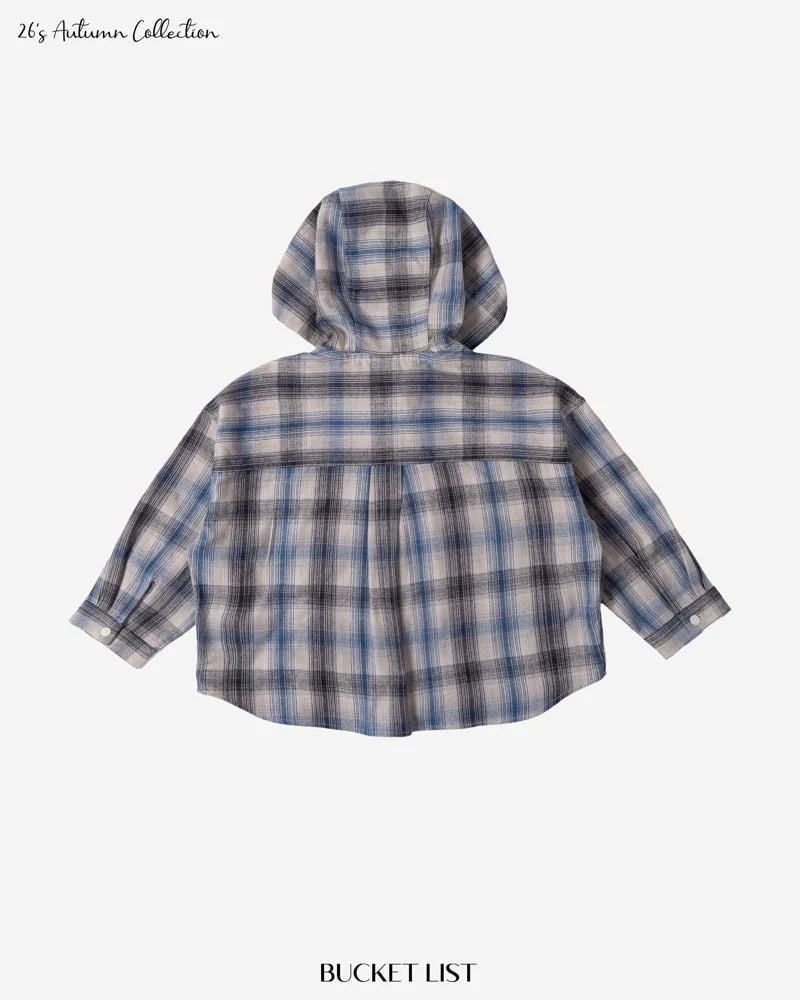Little Foxx – Hood Check Shirt