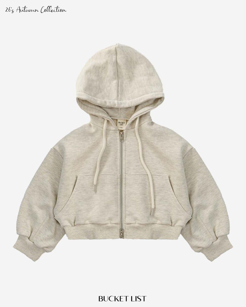 Little Foxx – Two Way Crop Hood Zip-up