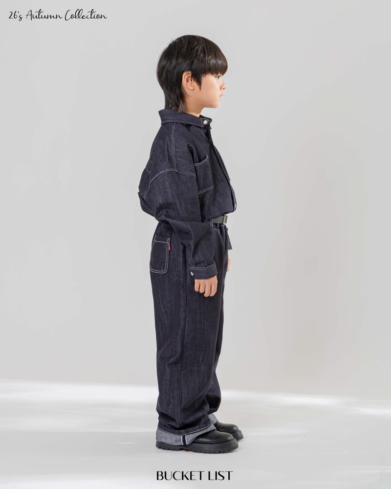 Little Foxx – Non Faded Roll-up Denim Pants