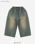 Little Foxx – Cat Brushed Denim Pants