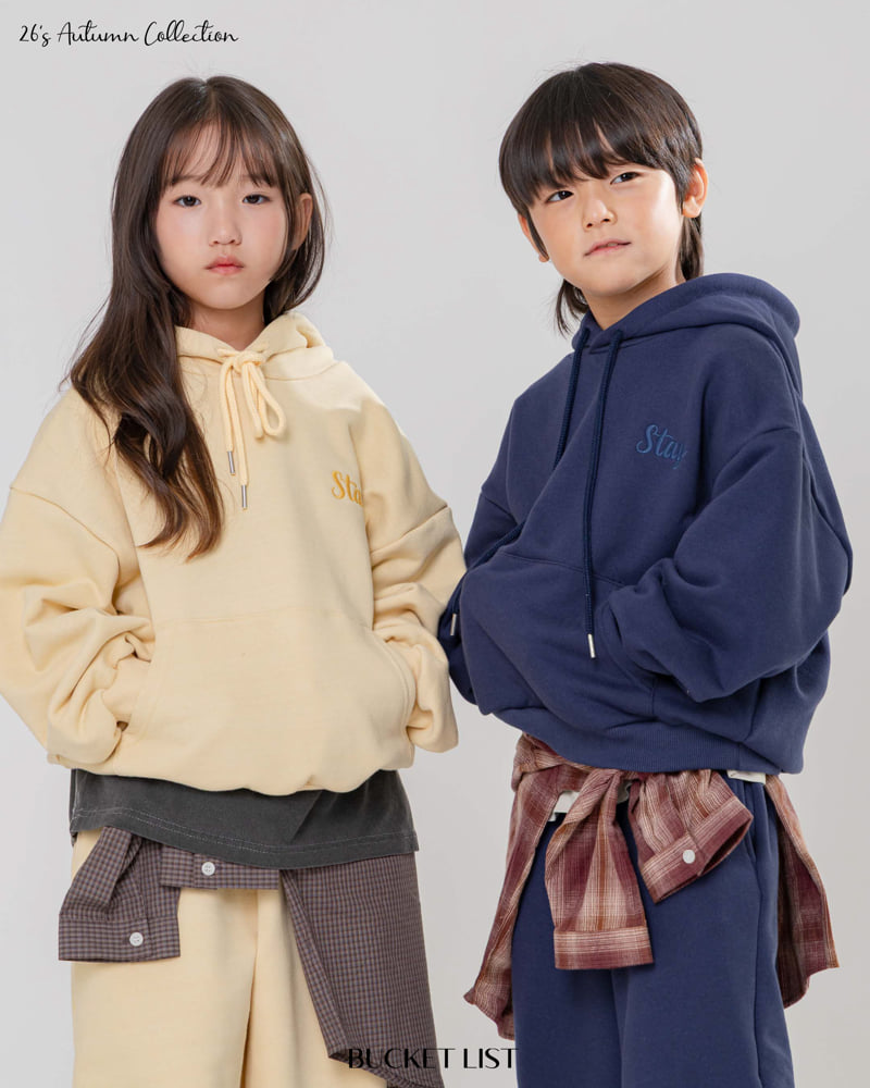 Little Foxx – Stay Embroidery Hoodie