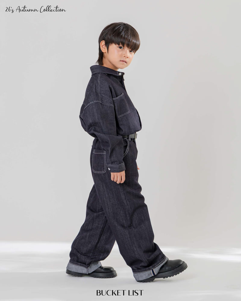 Little Foxx – Non Faded Roll-up Denim Pants