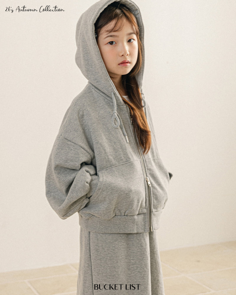 Little Foxx – Two Way Crop Hood Zip-up