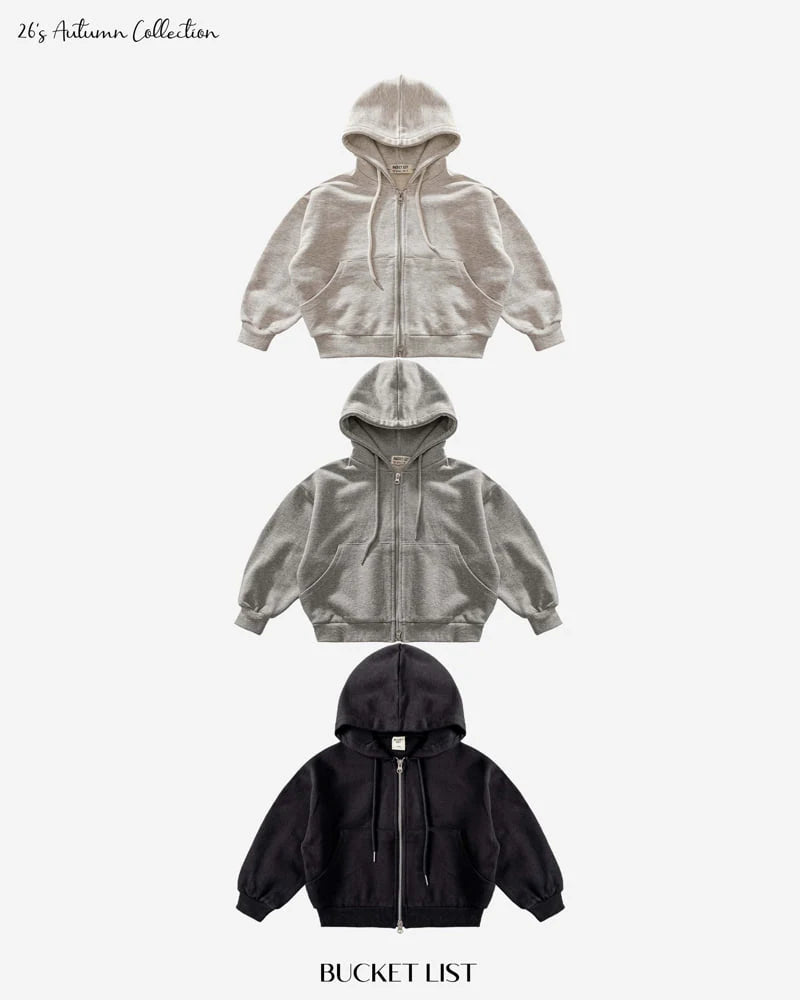 Little Foxx – 2 Way Sweat Hood Zip-up