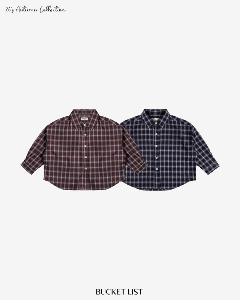 Little Foxx – Daddy Check Shirt