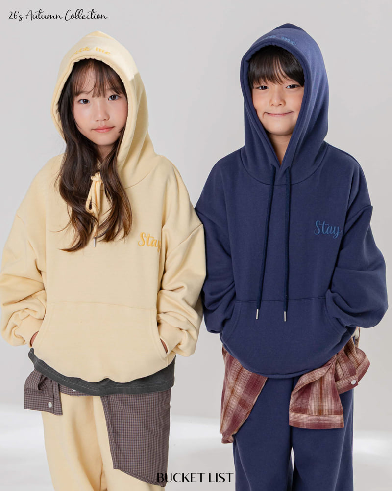 Little Foxx – Stay Embroidery Hoodie