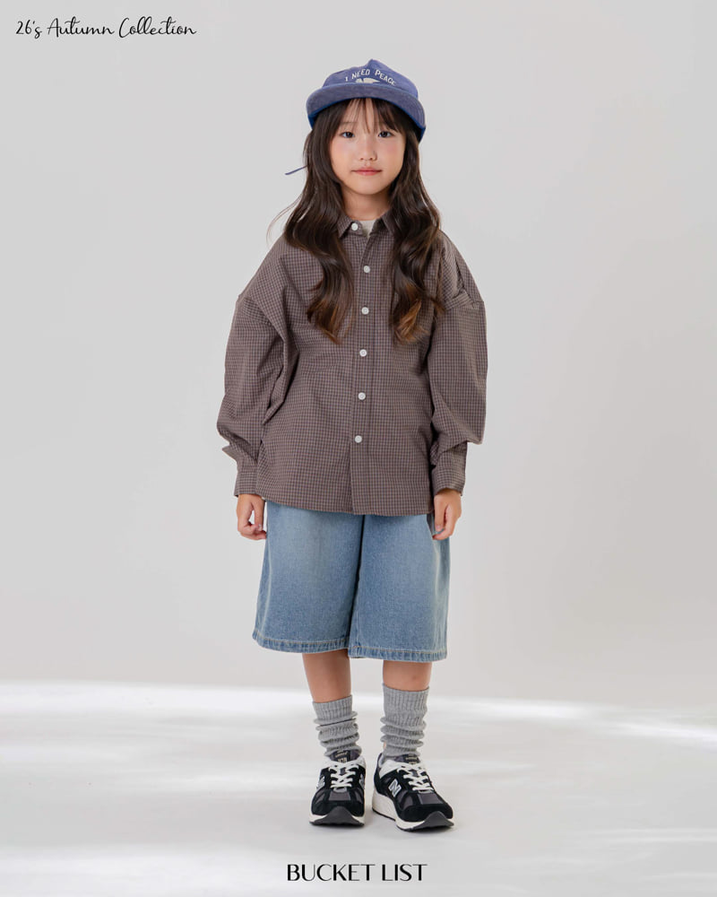 Little Foxx – Smock Small Check Shirt