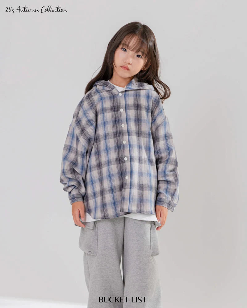 Little Foxx – Hood Check Shirt