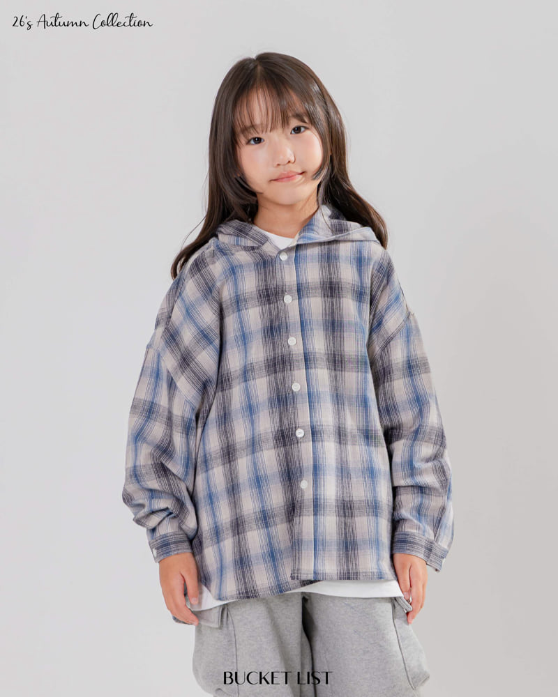 Little Foxx – Hood Check Shirt