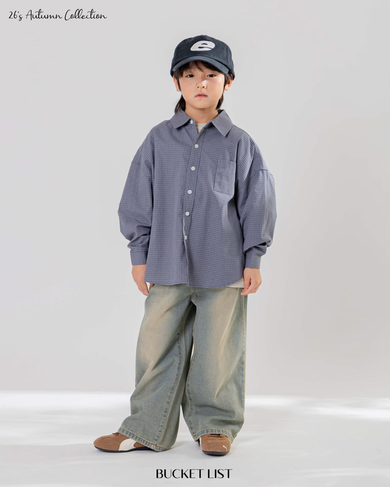 Little Foxx – Cat Brushed Denim Pants