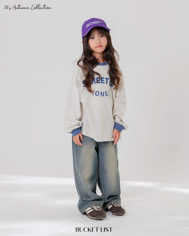 Little Foxx – Cat Brushed Denim Pants
