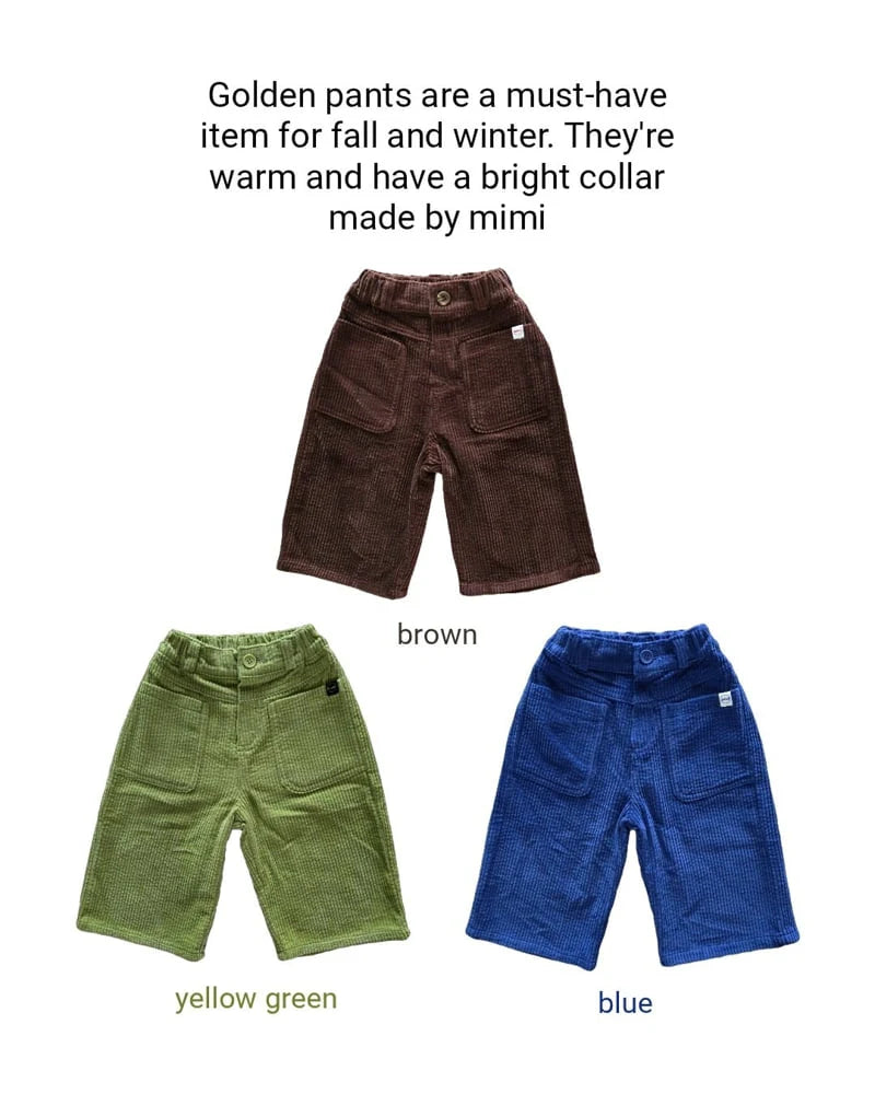 Little Foxx – Bubble Corduroy Pants