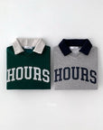 Hours Collar Sweatshirt