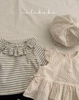 Kids Veronica Stripe Frill Tee