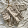 Heart Stripe Pullover – Sweatshirt mit Platz zum Wachsen