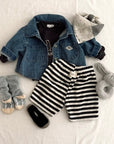 Terry Stripe Pants (Kids)