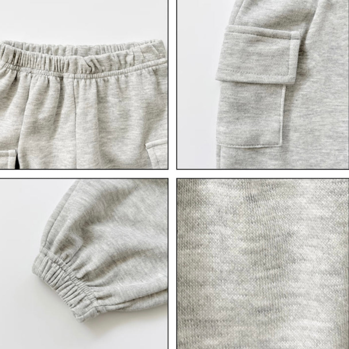 Cotton Cargo Jogger Pants