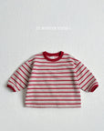 Fleece Multi Stripe Sweatshirt