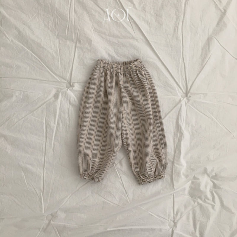 Volume Stripe Jogger Pants