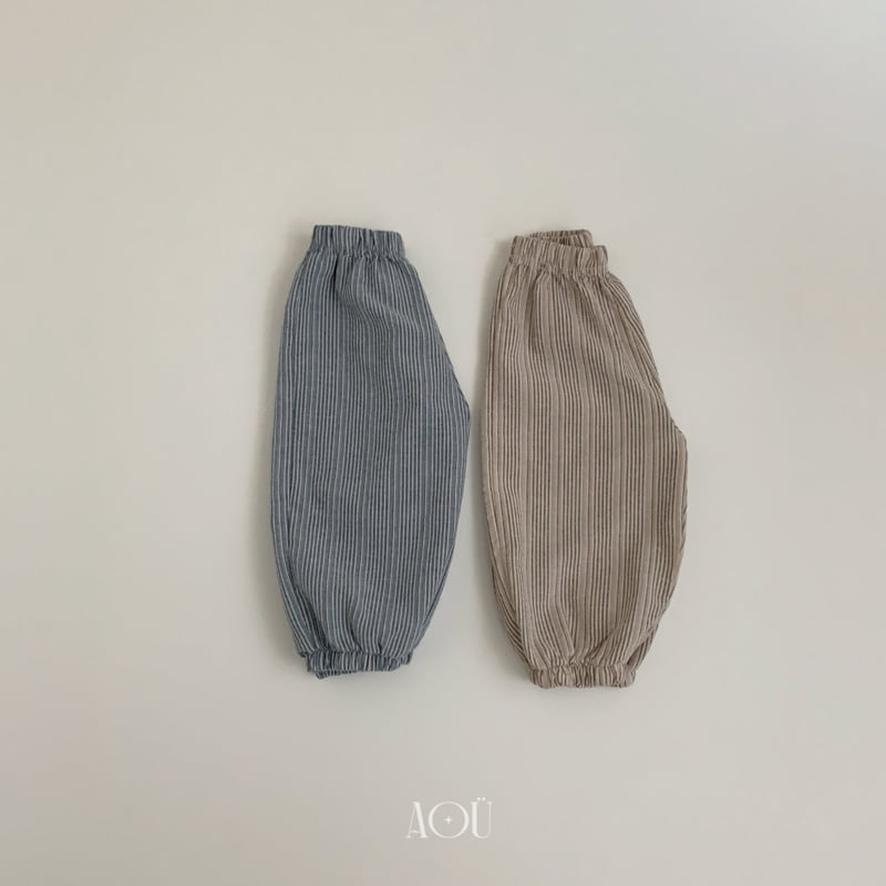 Volume Stripe Jogger Pants