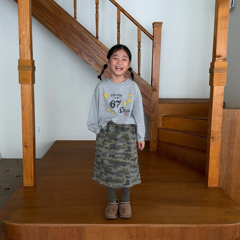 Little Foxx – Camo Long Skirt