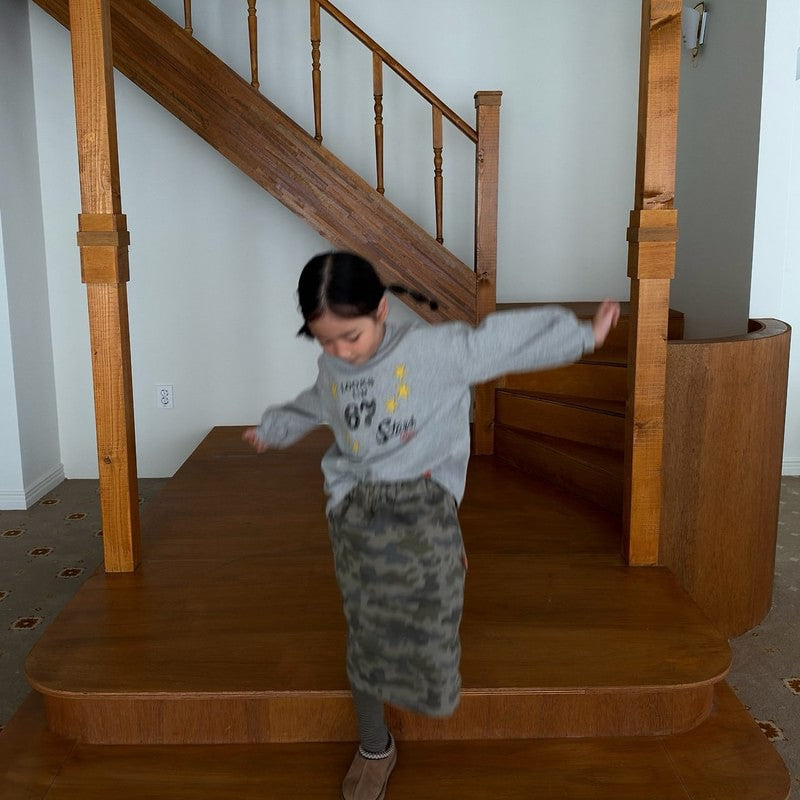 Little Foxx – Camo Long Skirt