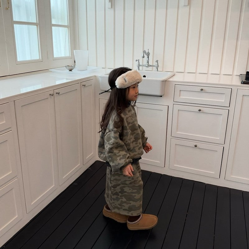 Little Foxx – Camo Long Skirt