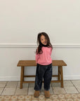 Little Foxx – Spy Fleeced Denim Pants