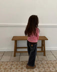 Little Foxx – Spy Fleeced Denim Pants