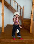 Little Foxx – Spy Fleeced Denim Pants