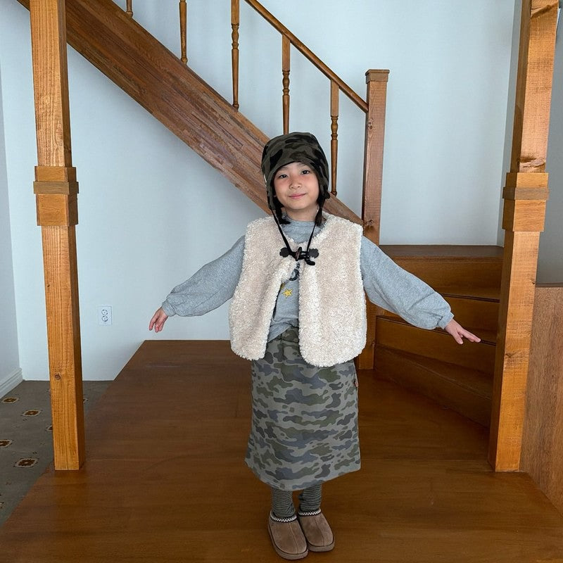 Little Foxx – Camo Long Skirt