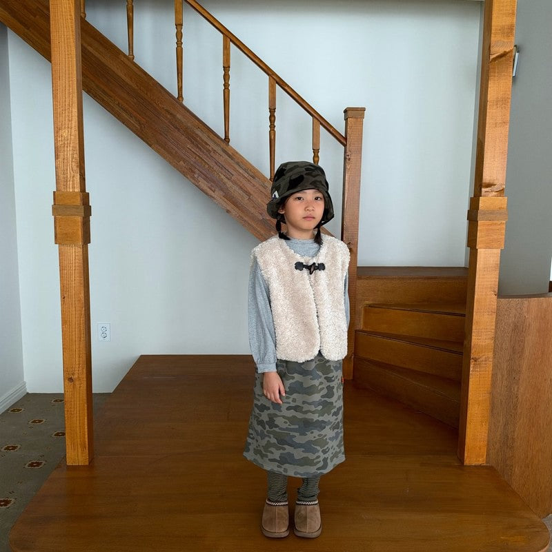 Little Foxx – Camo Long Skirt