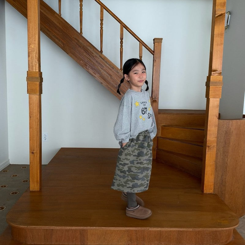 Little Foxx – Camo Long Skirt