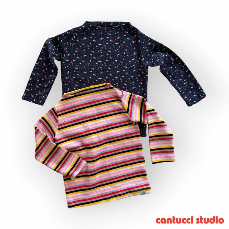 Little Foxx – Multi Boat Neck Tee