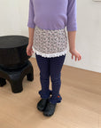 Little Foxx – Striped Frill Leggings
