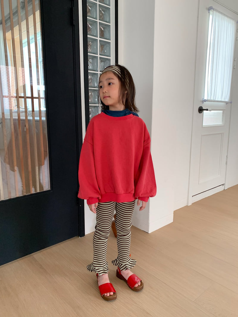 Little Foxx – Striped Frill Leggings