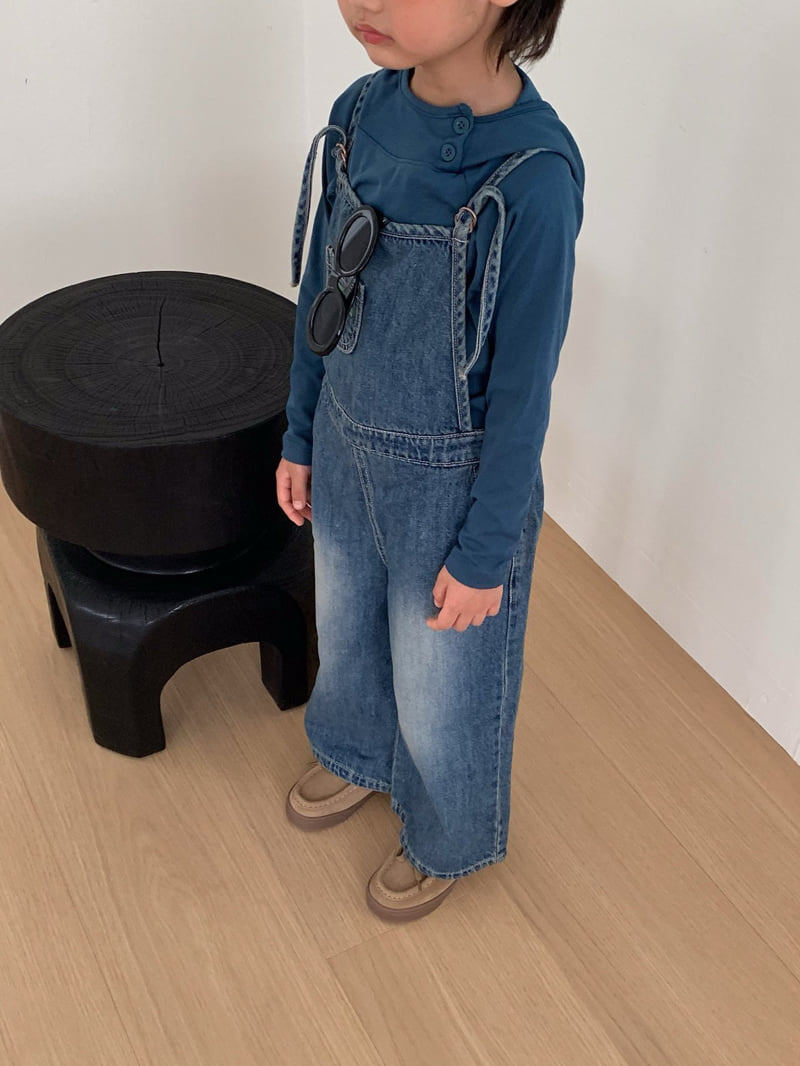 Little Foxx – Atlas Denim Overalls