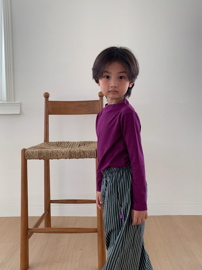 Little Foxx – Eggplant Tee