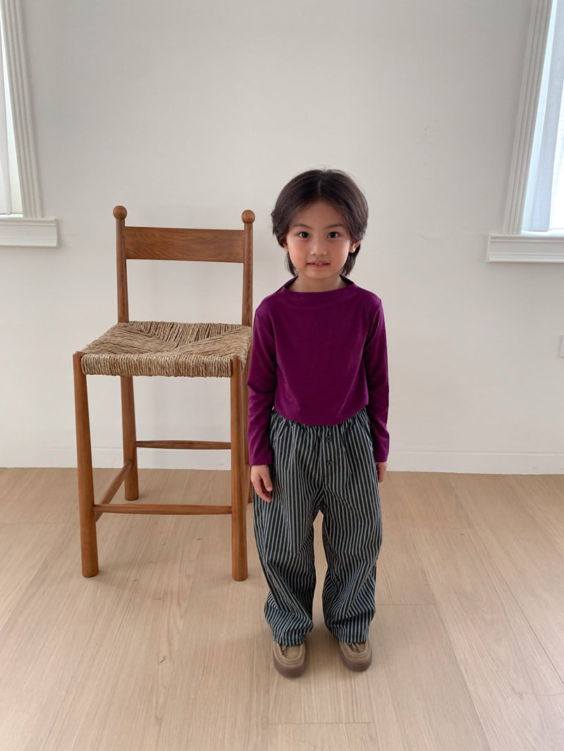 Little Foxx – Eggplant Tee